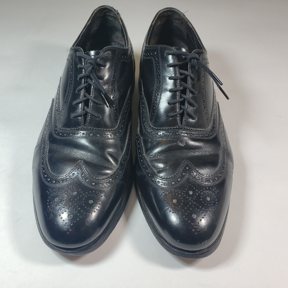Florsheim Shoes Mens Wing Tip Brogue Sz 12 3E - Picture 2 of 8